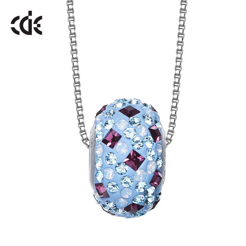 The dotted colorful swarovski charm - CDE Jewelry Egypt